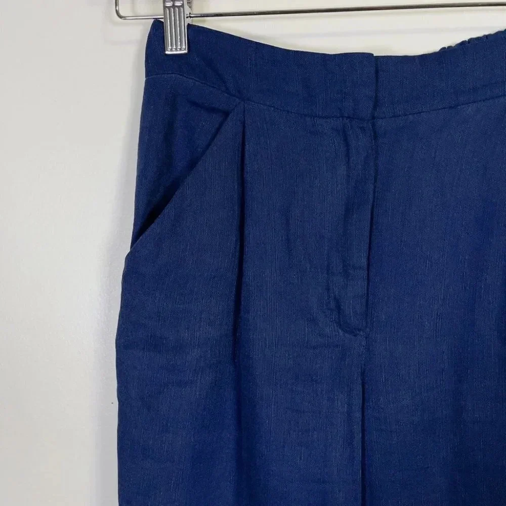 Aritzia Wilfred Sparks Pant Low Rise Pleated Pants